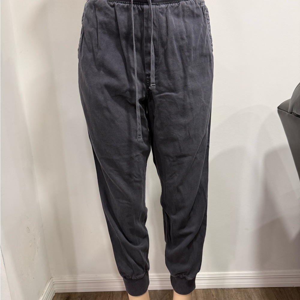 GAP Women Charcoal Jean Jogger Style Pants